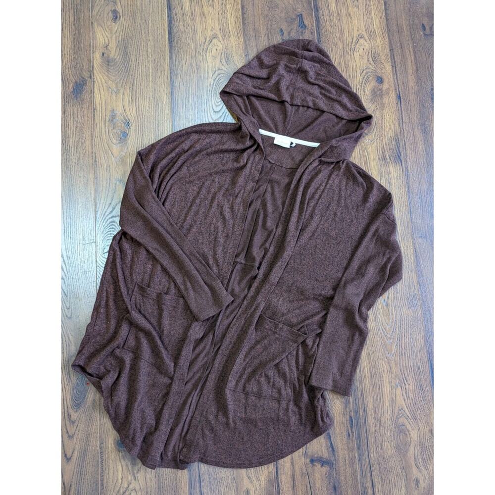 Out From Under long hooded cardigan L